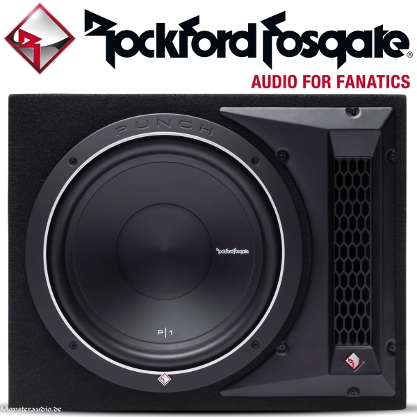 Rockford Fosgate Punch P1-1X12 30cm Subwoofer im Bassreflexgehäuse